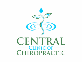 Central Clinic of Chiropractic logo design by up2date
