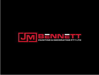 J M Bennett Painting & Decorating Pty Ltd logo design by johana