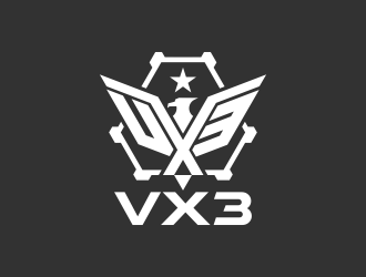 VX3 logo design by Asani Chie