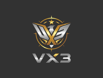 VX3 logo design by Asani Chie