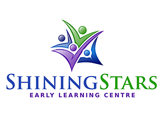 Shining Stars Early Learning Centre logo design by 3Dlogos