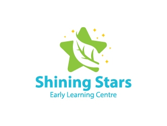 Shining Stars Early Learning Centre logo design by wongndeso
