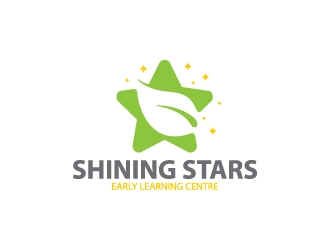 Shining Stars Early Learning Centre logo design by wongndeso