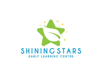 Shining Stars Early Learning Centre logo design by wongndeso