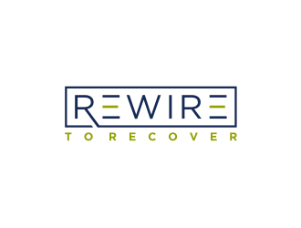 Rewire to Recover  logo design by bricton