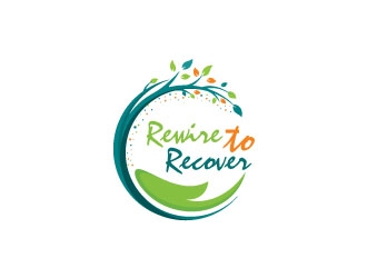Rewire to Recover  logo design by zinnia