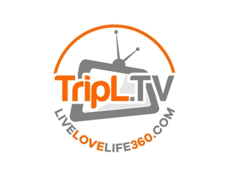 TripL.TV and LiveLoveLife360.com logo design by Kirito