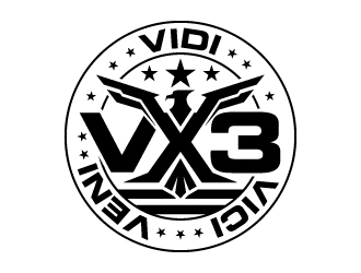 VX3 logo design by desynergy