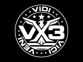 VX3 logo design by desynergy