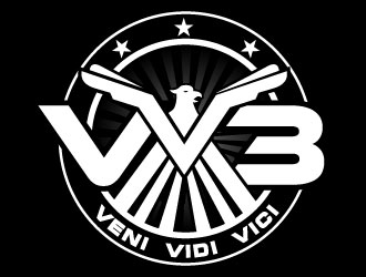 VX3 logo design by uttam