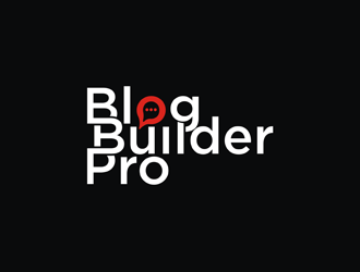 Blog Builder Pro logo design by Rizqy