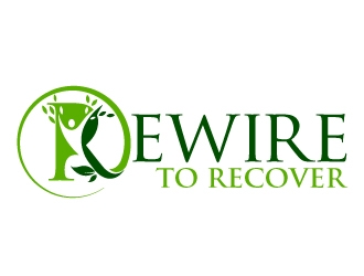 Rewire to Recover  logo design by design_brush