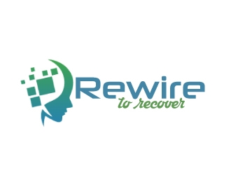Rewire to Recover  logo design by AamirKhan