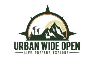 Urban Wide Open logo design by nikkl