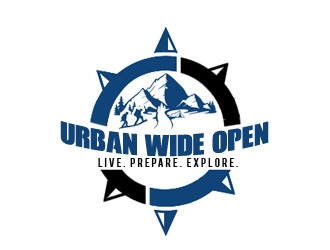 Urban Wide Open logo design by nikkl