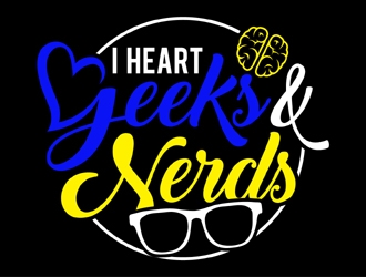 iheartgeeksandnerds logo design by MAXR