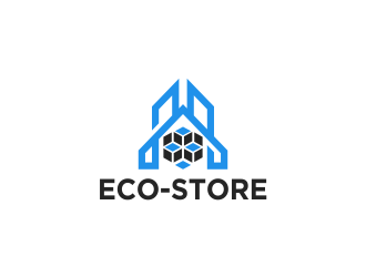 ECO-STORE logo design by azizah