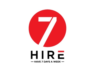 Seven7 Hire  logo design by treemouse
