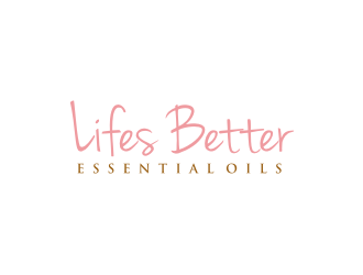Lifes Better Essential Oils logo design by bricton