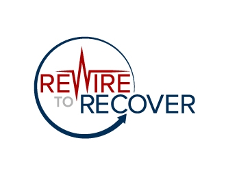 Rewire to Recover  logo design by jaize