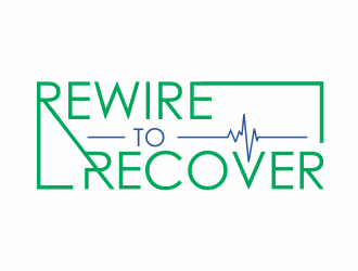 Rewire to Recover  logo design by up2date