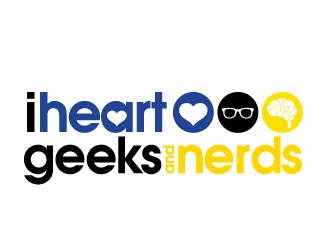 iheartgeeksandnerds logo design by jaize