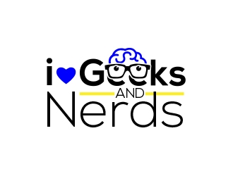 iheartgeeksandnerds logo design by avatar