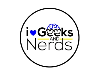 iheartgeeksandnerds logo design by avatar