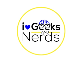 iheartgeeksandnerds logo design by avatar