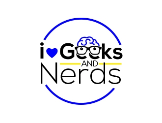 iheartgeeksandnerds logo design by avatar