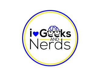 iheartgeeksandnerds logo design by avatar