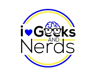iheartgeeksandnerds logo design by avatar