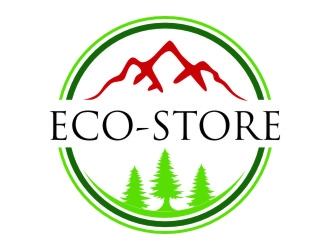 ECO-STORE logo design by jetzu