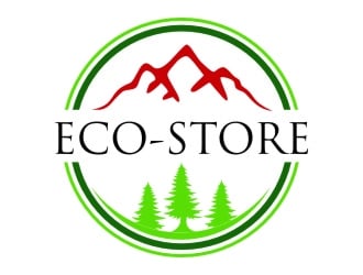 ECO-STORE logo design by jetzu