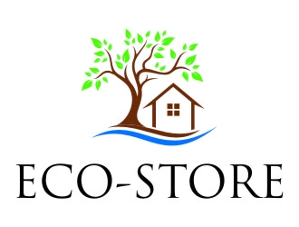 ECO-STORE logo design by jetzu