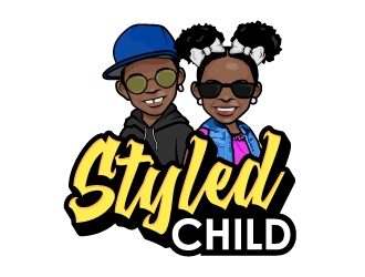 Styled Child logo design by fries