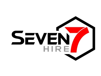 Seven7 Hire  logo design by jaize
