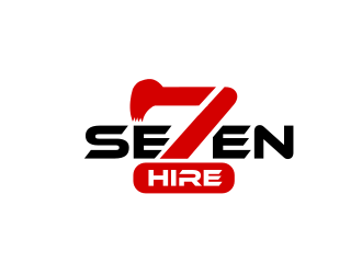 Seven7 Hire  logo design by Rossee