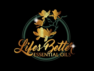 Lifes Better Essential Oils logo design by AamirKhan