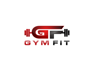 GymFit logo design by haidar