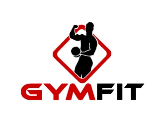 GymFit logo design by AamirKhan