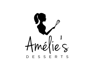 Amelies Desserts logo design by scolessi
