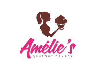 Amelies Desserts logo design by hopee
