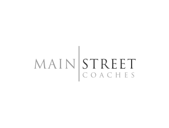 Main Street Coaches logo design by bricton