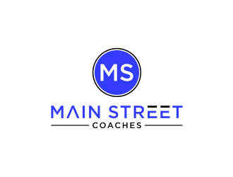 Main Street Coaches logo design by johana