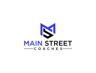 Main Street Coaches logo design by RIANW