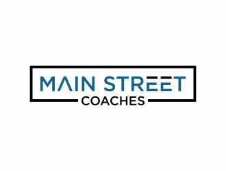 Main Street Coaches logo design by hopee