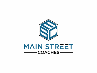 Main Street Coaches logo design by hopee