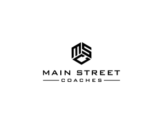 Main Street Coaches logo design by kaylee