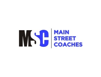 Main Street Coaches logo design by agil